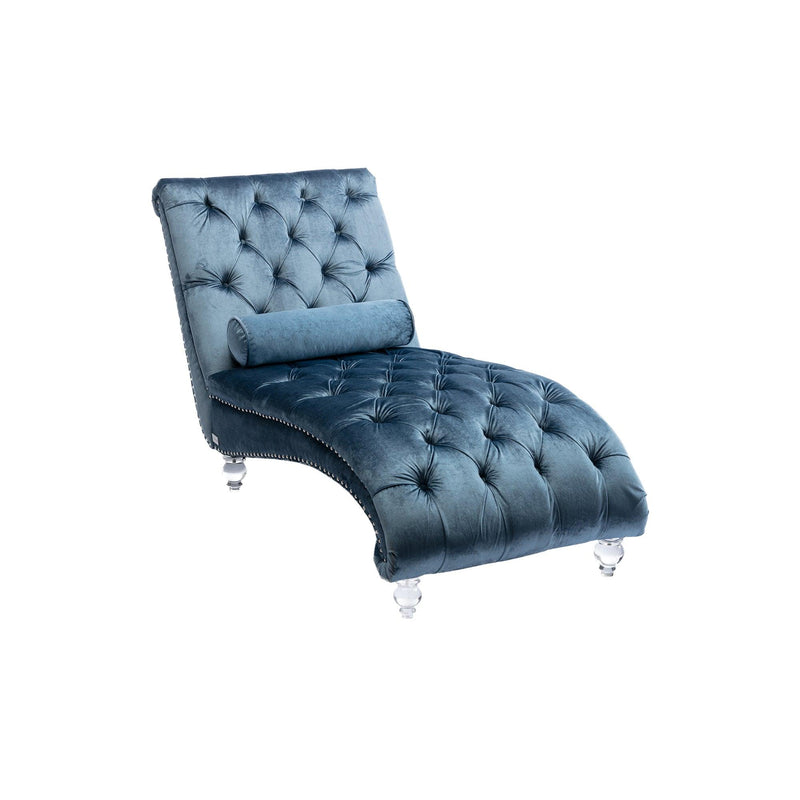 Leisure concubine sofa  with  acrylic  feet