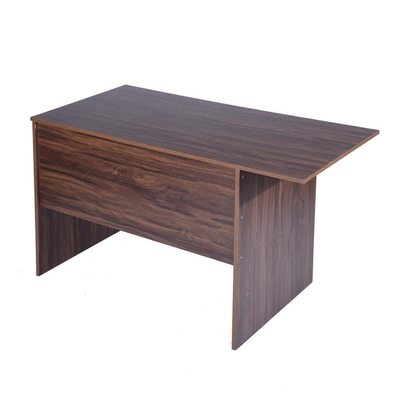 47.4" L Computer Desk with movable bookcase, brown - Urban Living Furniture (Los Angeles, CA)