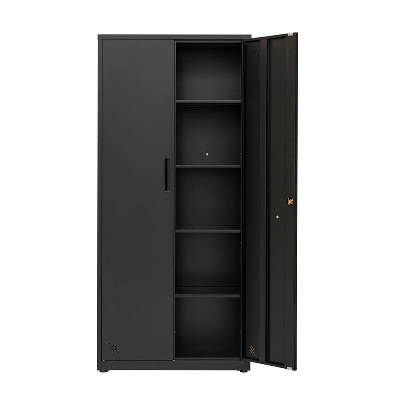 HighStorage Cabinet with 2 Doors and 4 Partitions to Separate 5Storage Spaces, Home/ Office Design - Urban Living Furniture (Los Angeles, CA)