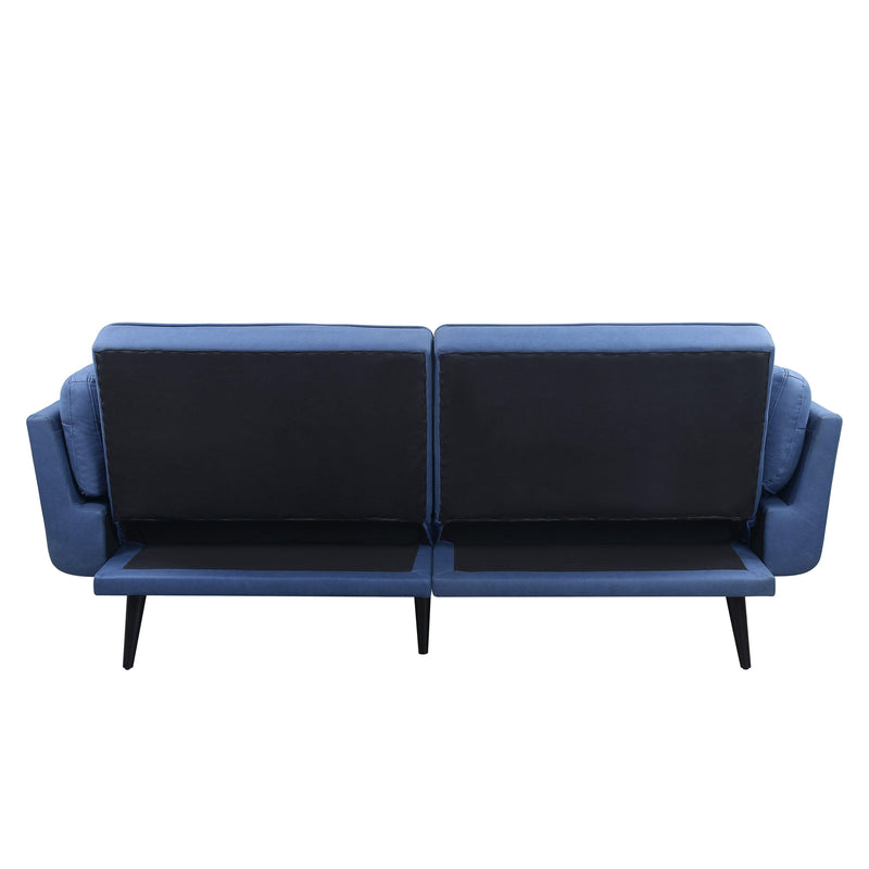 ACME Nafisa Adjustable Sofa & Ottoman, Blue Fabric LV00823 - Urban Living Furniture (Los Angeles, CA)