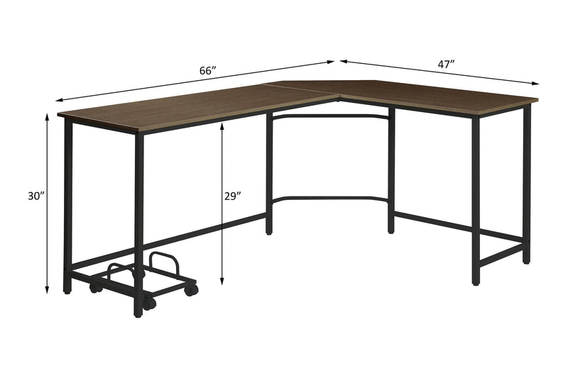 ACME Dazenus Computer Desk, Black Finish OF00042 - Urban Living Furniture (Los Angeles, CA)