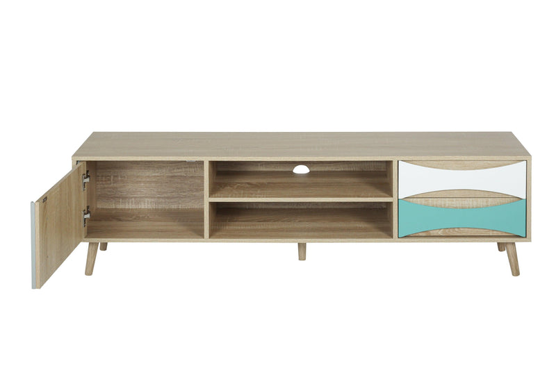 TV Stand withStorage Cabinet and Shelves, TV Console Table for Living Room - Urban Living Furniture (Los Angeles, CA)