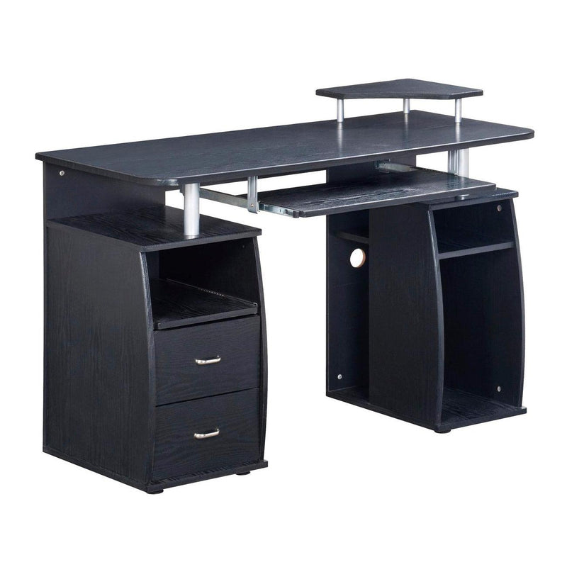 Techni Mobili Complete Computer Workstation Desk WithStorage, Espresso - Urban Living Furniture (Los Angeles, CA)