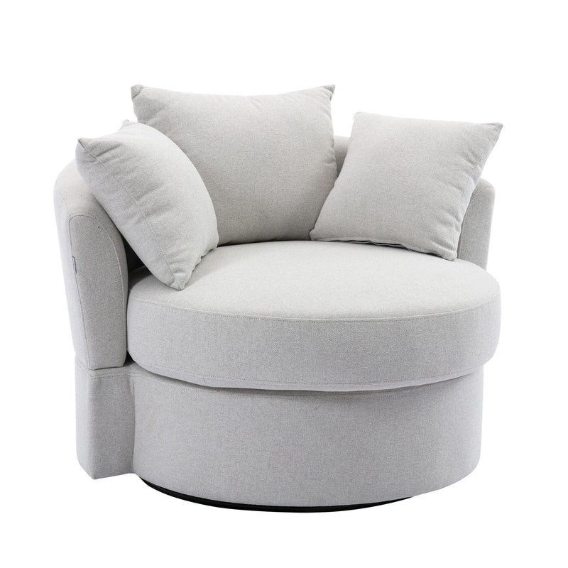 Modern  Akili swivel accent chair  barrel chair  for hotel living room /Modern  leisure chair - Urban Living Furniture (Los Angeles, CA)