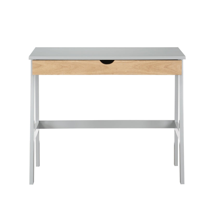 Hilton Desk In Gray/Natural - Urban Living Furniture (Los Angeles, CA)