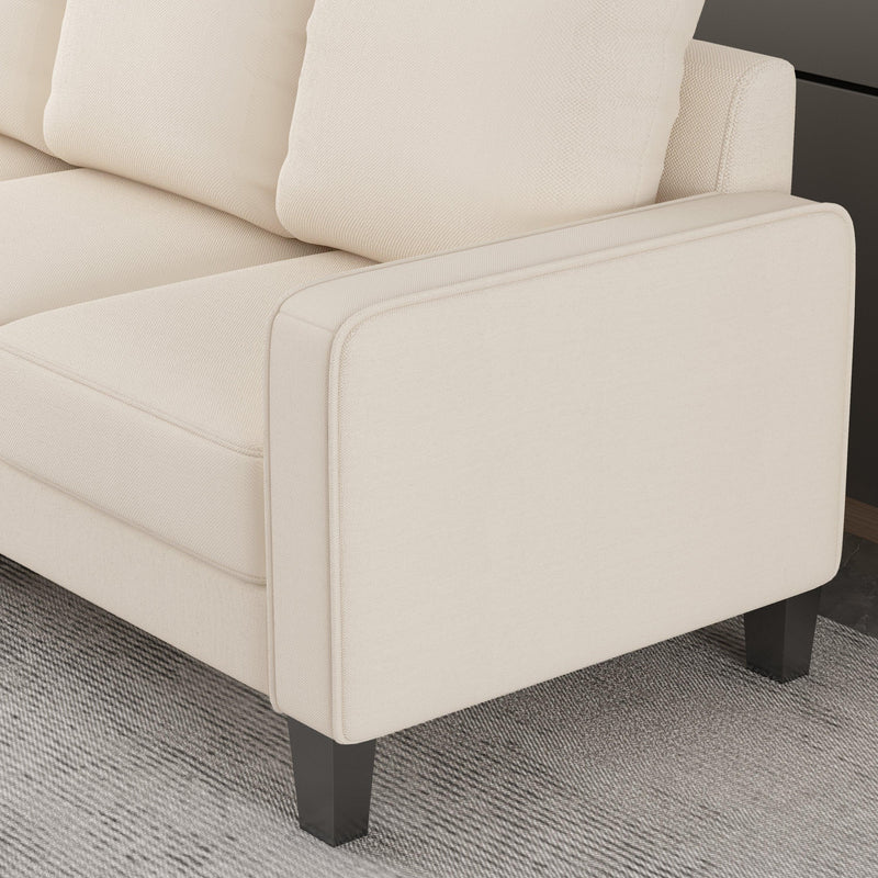 Modern Living Room Furniture Sofa in Beige Fabric - Urban Living Furniture (Los Angeles, CA)