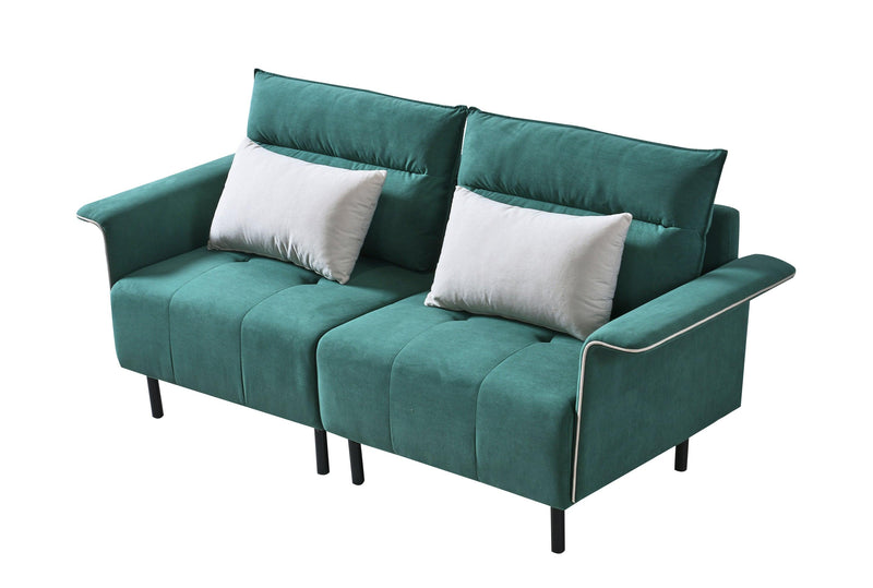 Sofa Couch,  Mid-Century Tufted Love Seat for Living Room(GREEN) - Urban Living Furniture (Los Angeles, CA)