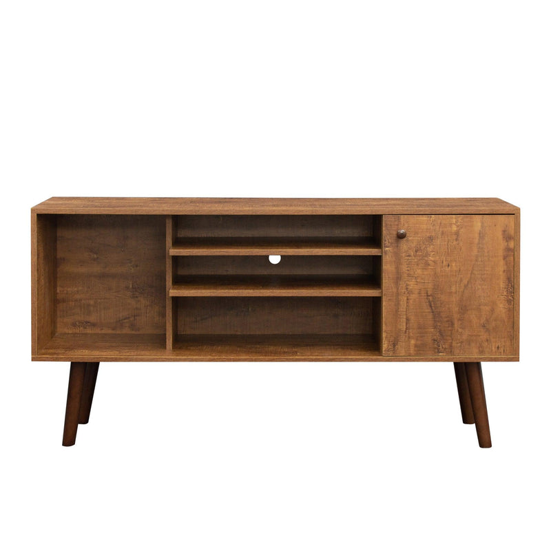 TV Stand Use in Living Room Furniture with 1Storage and 2 shelves Cabinet, high quality particle board,Walnut - Urban Living Furniture (Los Angeles, CA)