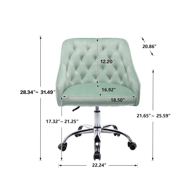 Swivel Shell Chair for Living Room/Modern Leisure office Chair