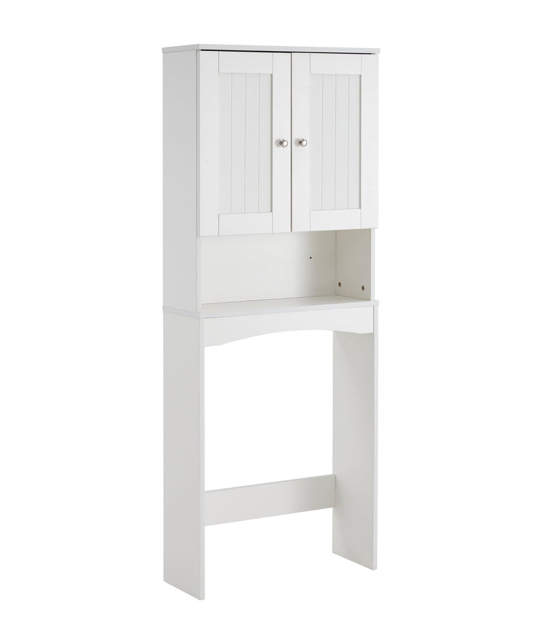 Home Bathroom Shelf Over-The-Toilet, Bathroom SpaceSaver, BathroomStorage Cabinet Organizer,White - Urban Living Furniture (Los Angeles, CA)