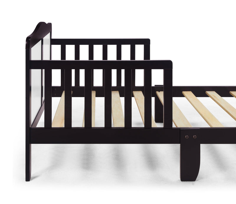 Birdie Toddler Bed Espresso/White - Urban Living Furniture (Los Angeles, CA)