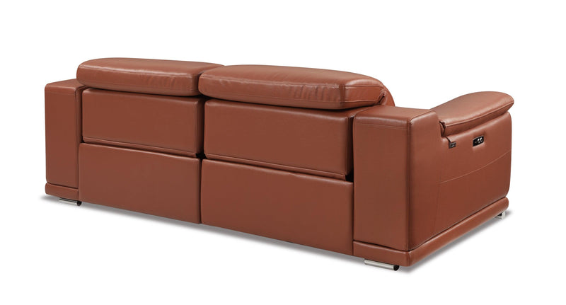 Global United Genuine Italian Leather Power Reclining Sofa - Urban Living Furniture (Los Angeles, CA)