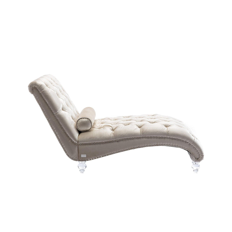 Leisure concubine sofa  with  acrylic  feet - Urban Living Furniture (Los Angeles, CA)