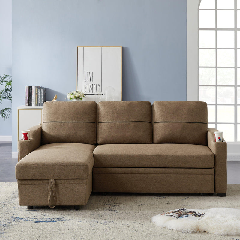 9191 Brown broachingStorage sofa - Urban Living Furniture (Los Angeles, CA)