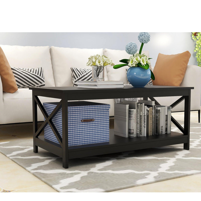 Coffee Table Oxford End Table-Black Color - Urban Living Furniture (Los Angeles, CA)