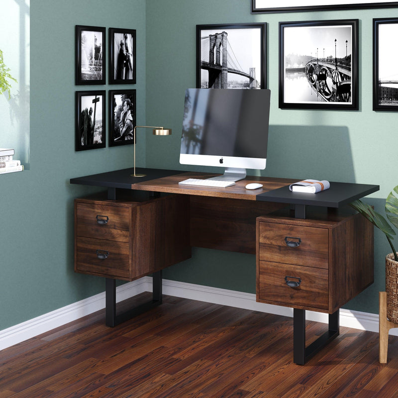 Home Office Computer Desk with 4 drawers - Urban Living Furniture (Los Angeles, CA)