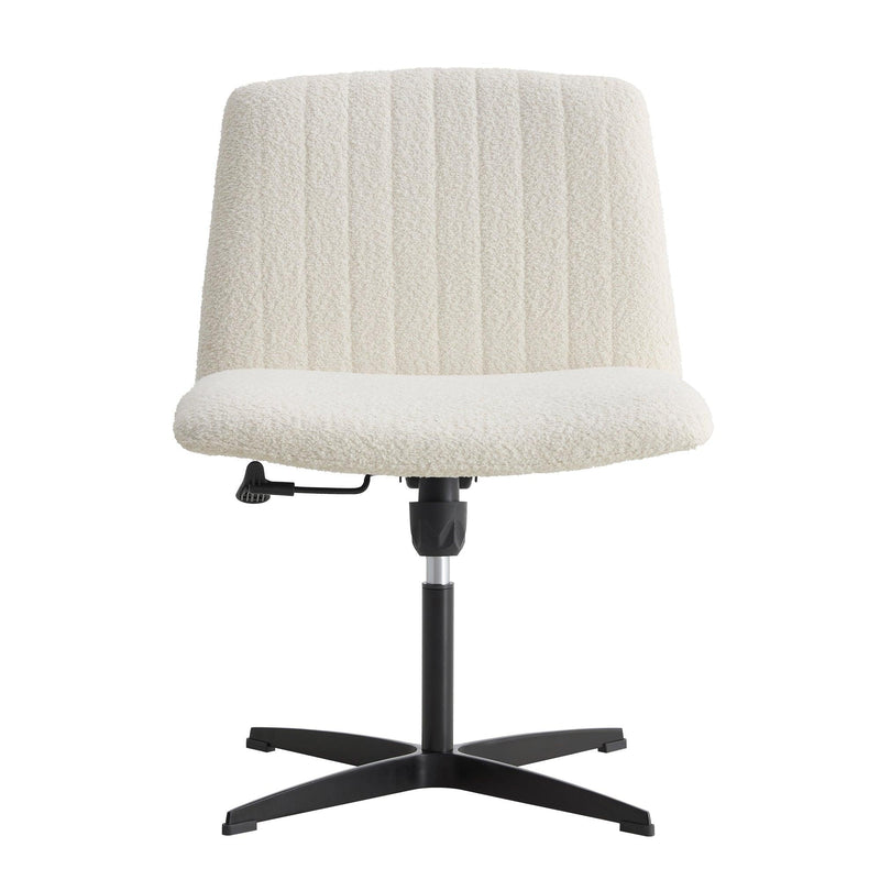 Faux Fur Velvet Material. Home Computer Chair Office Chair Adjustable 360 °Swivel Cushion Chair With Black Foot Swivel Chair Makeup Chair Study Desk Chair. No Wheels - Urban Living Furniture (Los Angeles, CA)