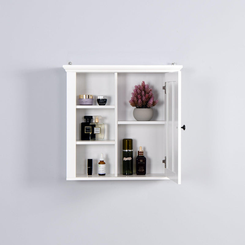 Bathroom Wooden Wall Cabinet with a Door 20.86x5.71x20 inch - Urban Living Furniture (Los Angeles, CA)