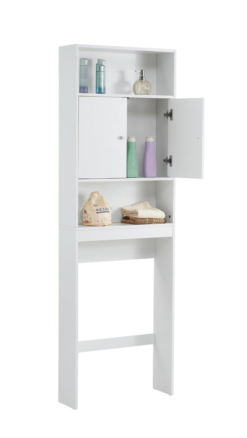 Home Bathroom Shelf Over-The-Toilet, Bathroom SpaceSaver, Bathroom, TolliletStorage cabinet,WHITE,MDF BOARD - Urban Living Furniture (Los Angeles, CA)