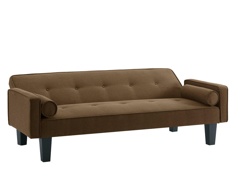 fabric sofa, medieval love seat sofa furniture, with pillows, living room button tufted sofa, pull point design - Urban Living Furniture (Los Angeles, CA)