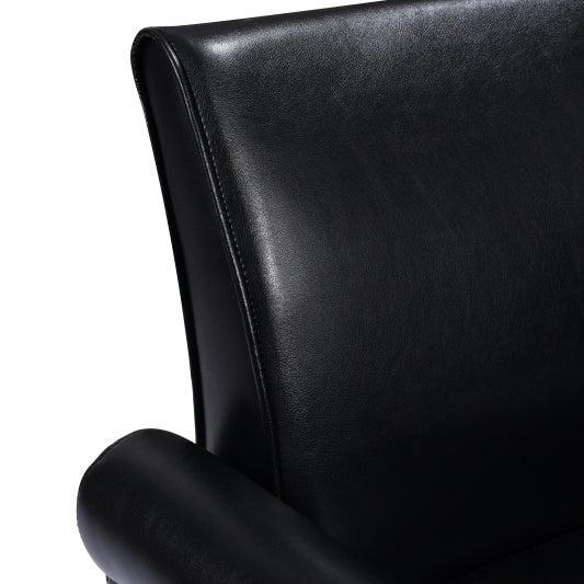 Accent Chairs, Comfy Sofa Chair, Armchair for Reading, Living Room, Bedroom, Office，Waiting Room, PU leather, Black - Urban Living Furniture (Los Angeles, CA)