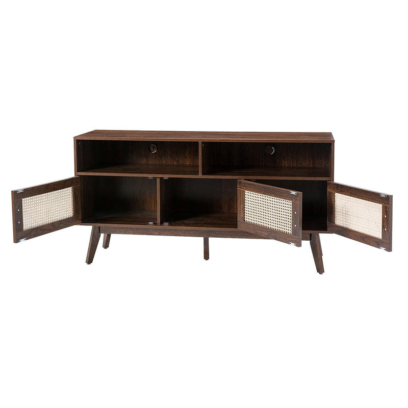 Mermeros TV Stand for TVs up to 65" with Three Doors - Urban Living Furniture (Los Angeles, CA)