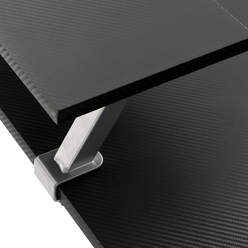 Techni Sport Warrior L-Shaped Gaming Desk, Black - Urban Living Furniture (Los Angeles, CA)