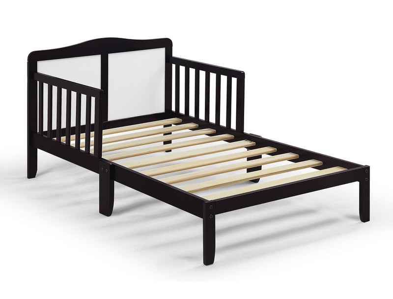 Birdie Toddler Bed Espresso/White - Urban Living Furniture (Los Angeles, CA)