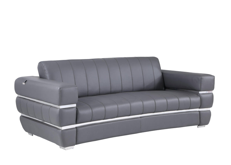 Global United Top Grain Italian Leather  Sofa - Urban Living Furniture (Los Angeles, CA)