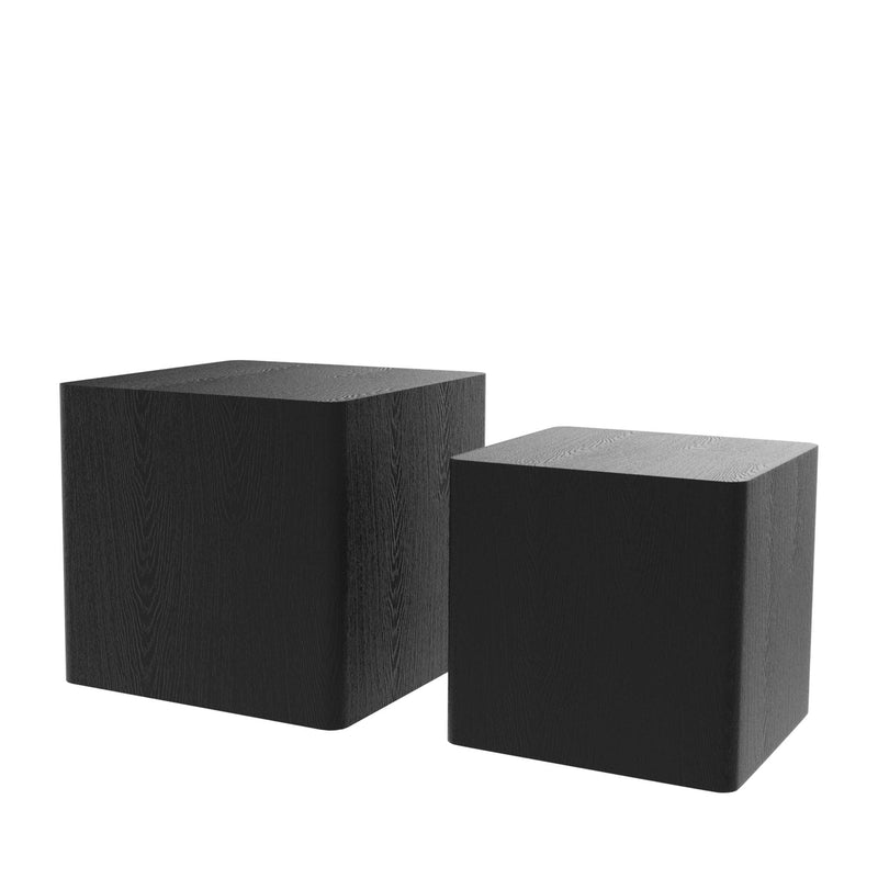 MDF Nesting table/side table/coffee table/end table for living room,office,bedroom Black - Urban Living Furniture (Los Angeles, CA)