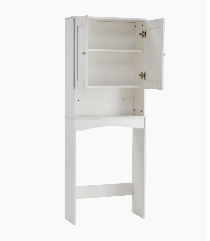 Home Bathroom Shelf Over-The-Toilet, Bathroom SpaceSaver, BathroomStorage Cabinet Organizer,White - Urban Living Furniture (Los Angeles, CA)