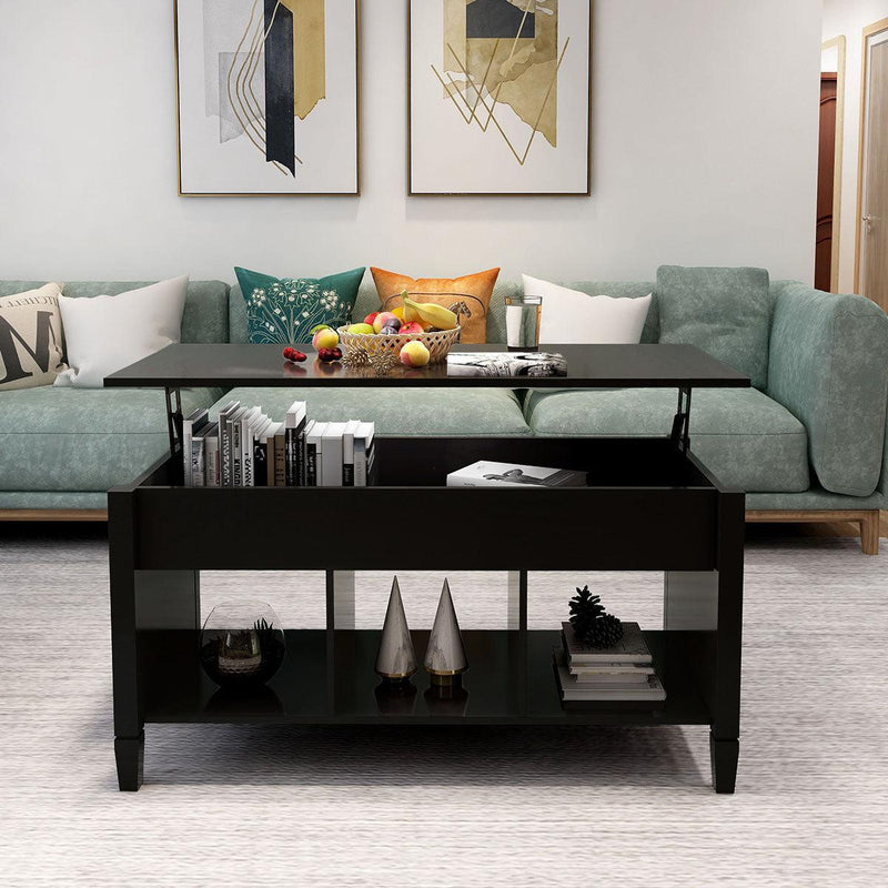 Lift Top Coffee Table-Black - Urban Living Furniture (Los Angeles, CA)