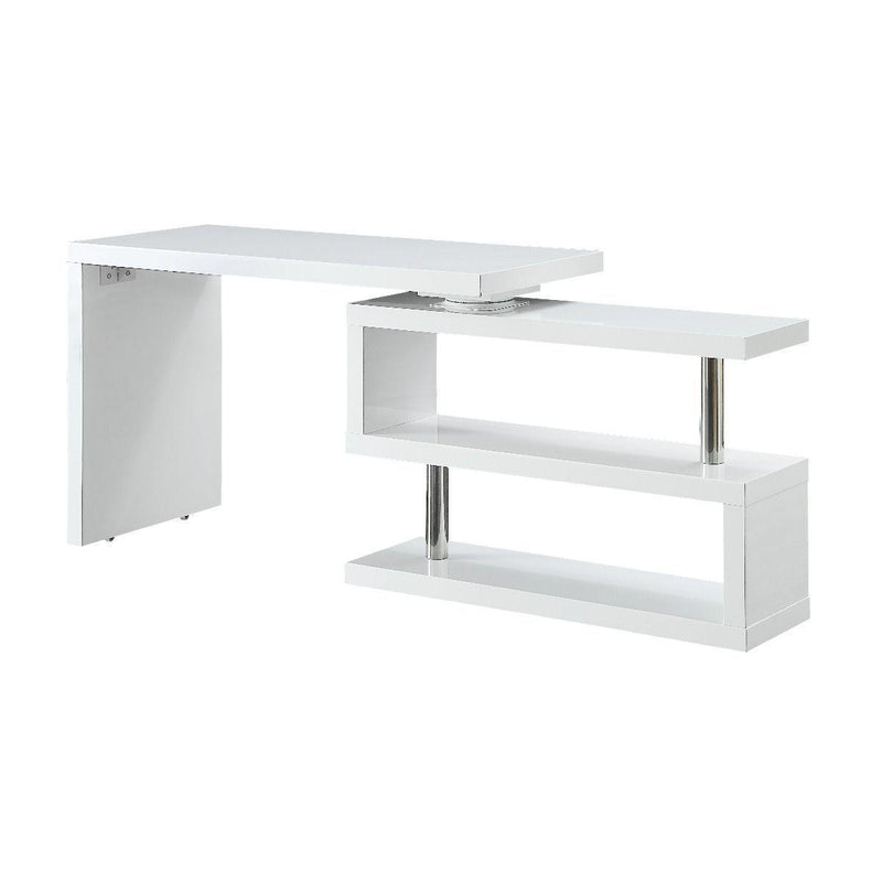 ACME Buck II Writing Desk, White Finish OF00017 - Urban Living Furniture (Los Angeles, CA)