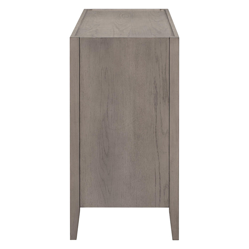 Storage Cabinet Sideboard Wooden Cabinet with 3 Metal handles and 3 Doors for Hallway, Entryway, Living Room, Bedroom, Adjustable Shelf - Urban Living Furniture (Los Angeles, CA)