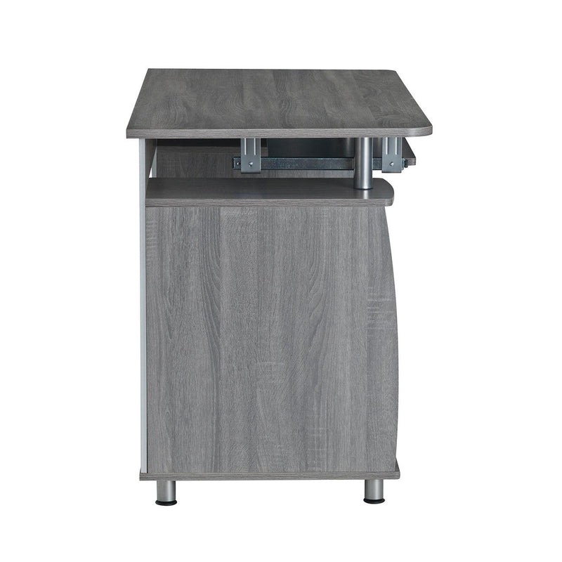 Techni Mobili Complete Workstation Computer Desk withStorage, Grey - Urban Living Furniture (Los Angeles, CA)