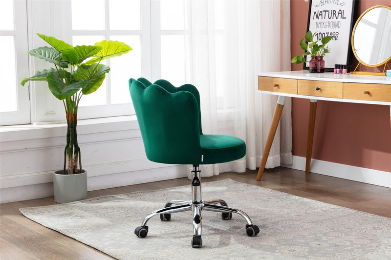 Swivel Shell Chair for Living Room/Bed Room,Modern Leisure office Chair  Green - Urban Living Furniture (Los Angeles, CA)