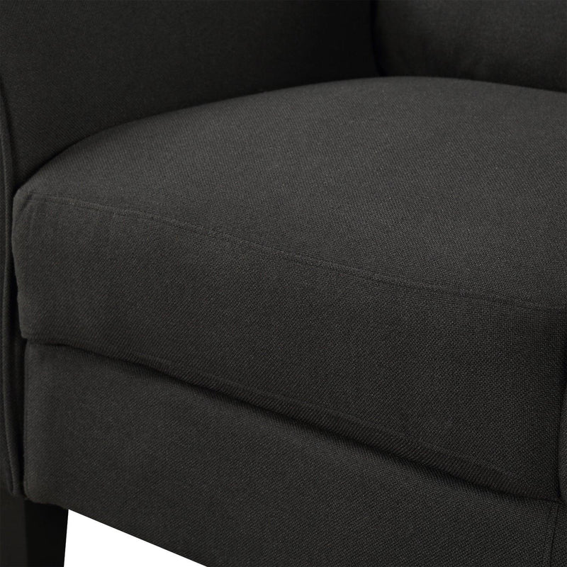 Living Room Furniture chair  and 3-seat Sofa (Black) - Urban Living Furniture (Los Angeles, CA)