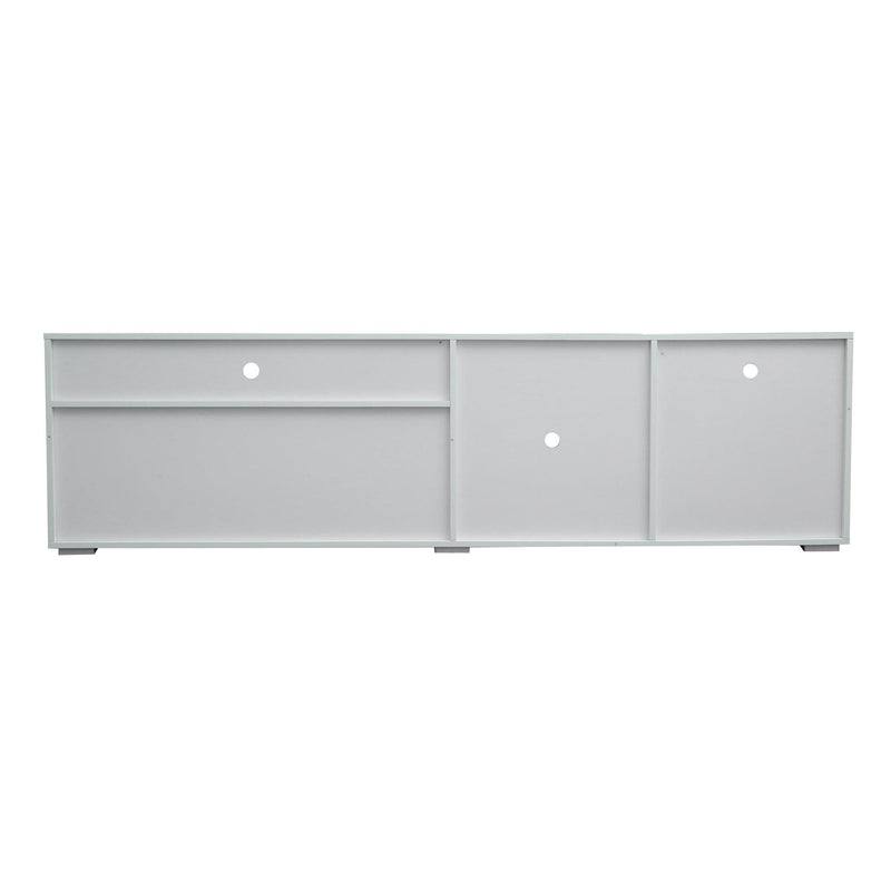 TV Stand  High Gloss DoorsModern TV Stand LED (White) - Urban Living Furniture (Los Angeles, CA)