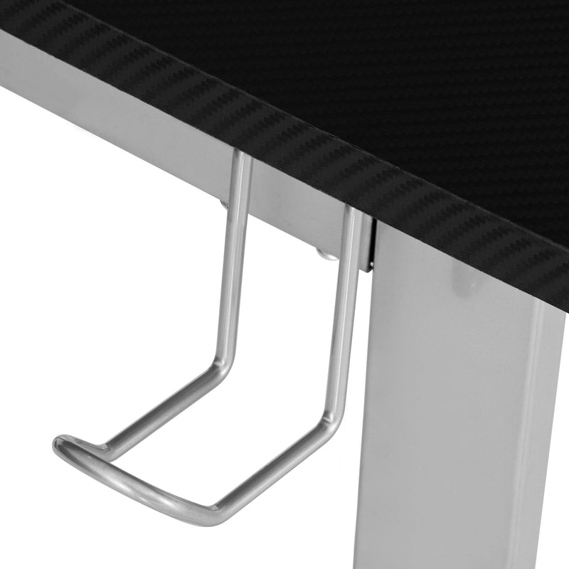 Techni Sport Warrior L-Shaped Gaming Desk, Black - Urban Living Furniture (Los Angeles, CA)