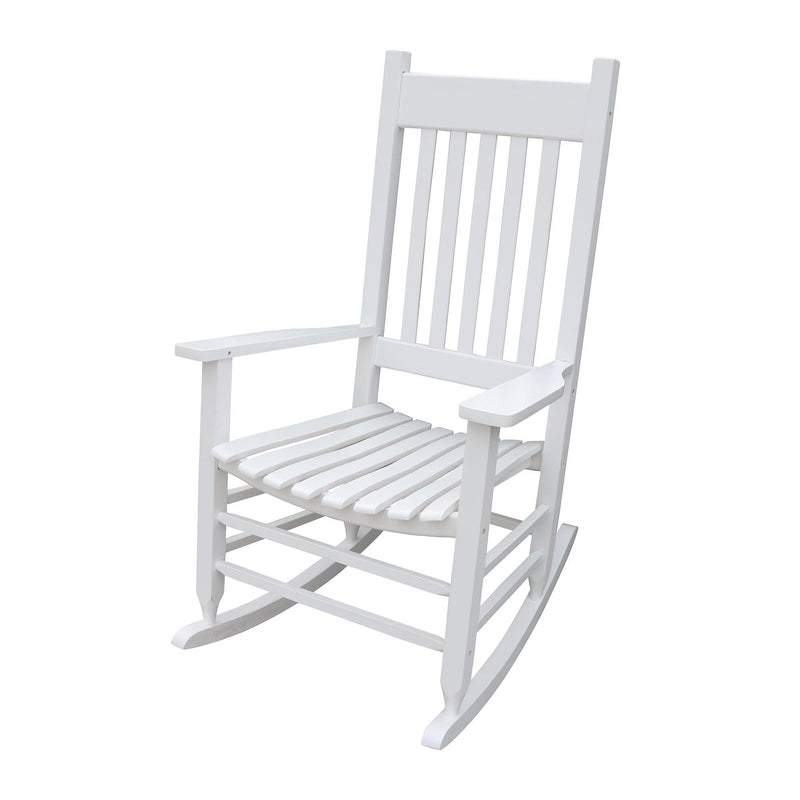 wooden porch rocker chair  WHITE - Urban Living Furniture (Los Angeles, CA)