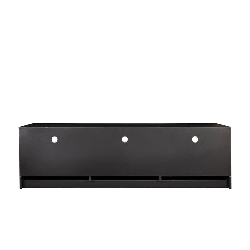 BlackModern minimalist TV cabinet 80 inch TV stand, open locker Living Room Bedroom - Urban Living Furniture (Los Angeles, CA)