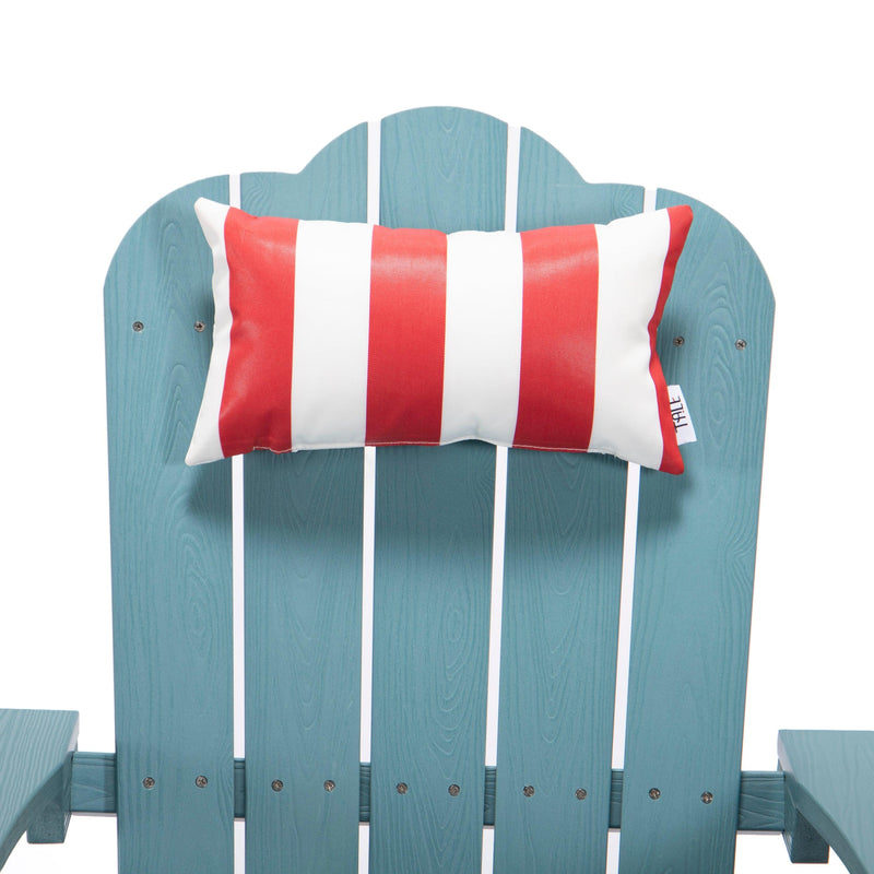 TALE Adirondack Chair Backyard Furniture Painted Seat Pillow Red - Urban Living Furniture (Los Angeles, CA)