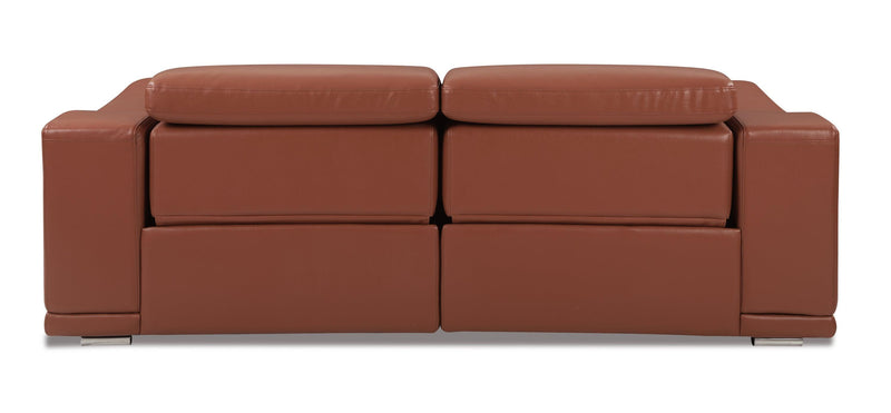 Global United Genuine Italian Leather Power Reclining Sofa - Urban Living Furniture (Los Angeles, CA)