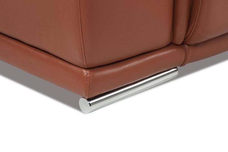 Global United Genuine Italian Leather Power Reclining Sofa - Urban Living Furniture (Los Angeles, CA)