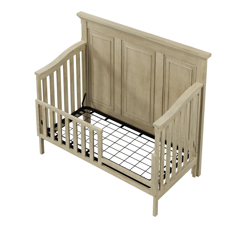 Toddler Bed Safety Guard Rails for Convertible Crib, Stone Gray - Urban Living Furniture (Los Angeles, CA)