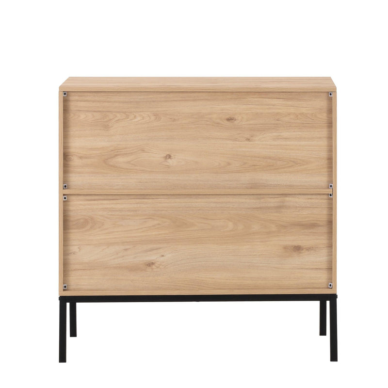 Rolland B Console Table  Side Table with Rattan Doors - Urban Living Furniture (Los Angeles, CA)