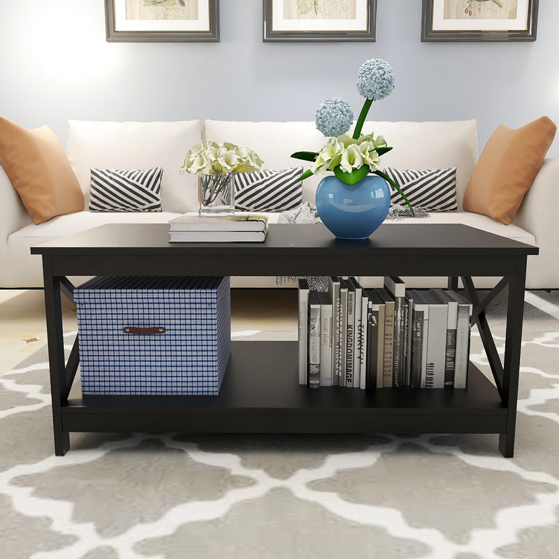 Coffee Table Oxford End Table-Black Color - Urban Living Furniture (Los Angeles, CA)