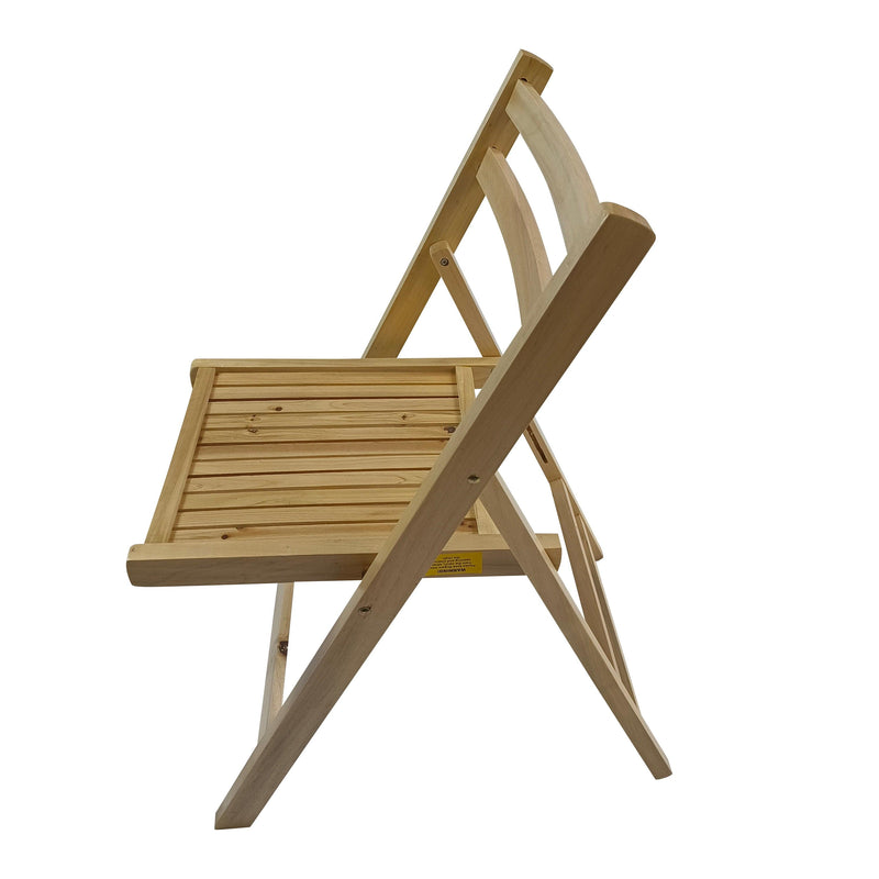 Furniture Slatted Wood Folding Special Event Chair - Wood, Set of 4 ，FOLDING CHAIR, FOLDABLE STYLE - Urban Living Furniture (Los Angeles, CA)