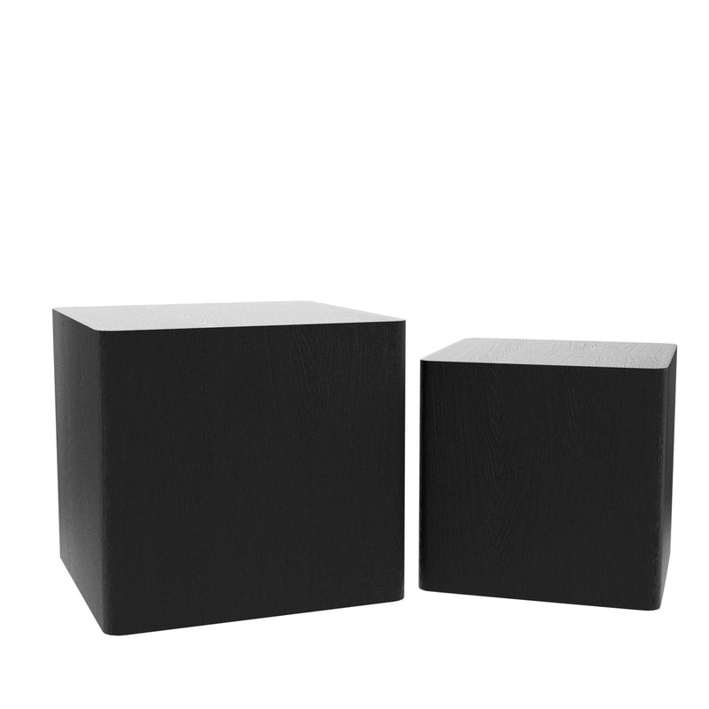 MDF Nesting table/side table/coffee table/end table for living room,office,bedroom Black - Urban Living Furniture (Los Angeles, CA)