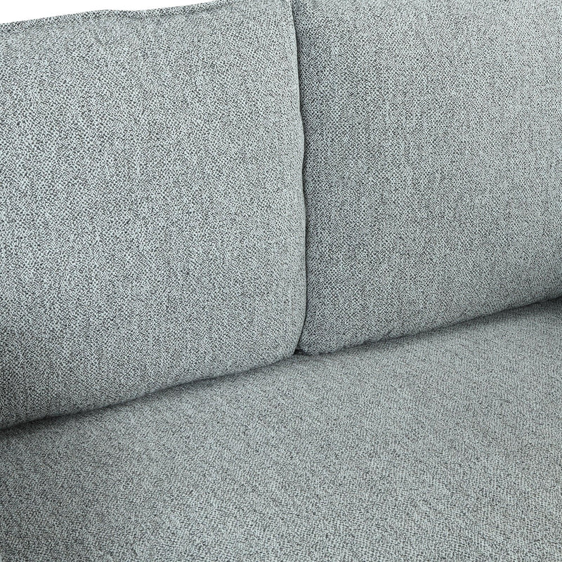 76.2"Modern Style 3 Seat Sofa Linen Fabric Upholstered Couch Furniture 3-Seats Couch for Different Spaces,Living Room,Apartment - Urban Living Furniture (Los Angeles, CA)